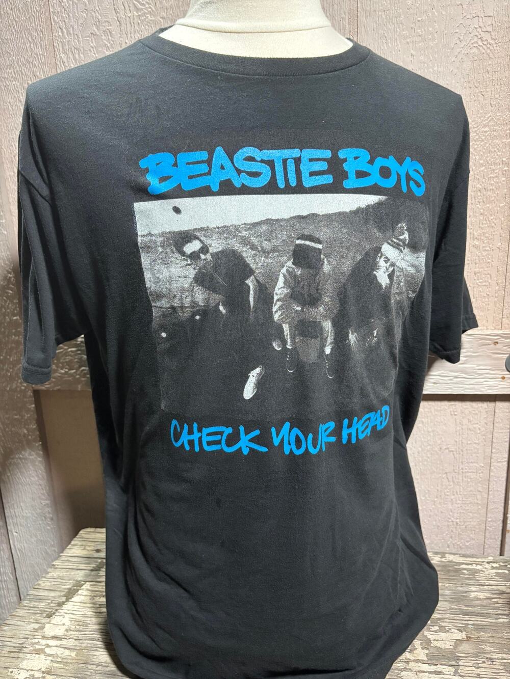 Beastie Boys Black T-Shirt Size XL Official Check Your Head NEW Unworn